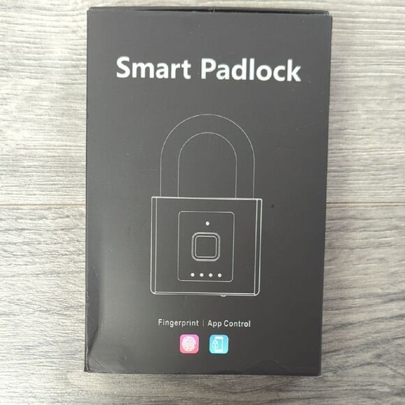 Smart Padlock with Fingerprint and App Control - Picture 1 of 4